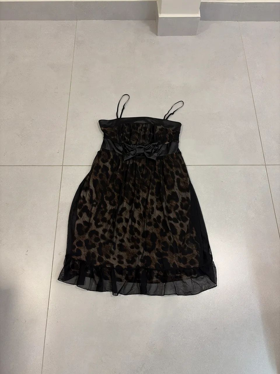 Vestido estampado tamanho P