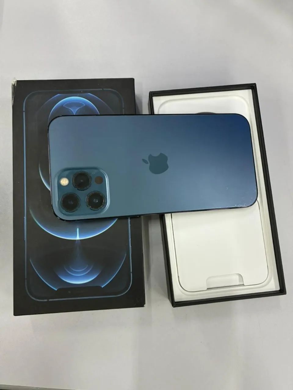 iPhone 12 Pro Max 256GB - Azul Pacífico - Conservadíssimo