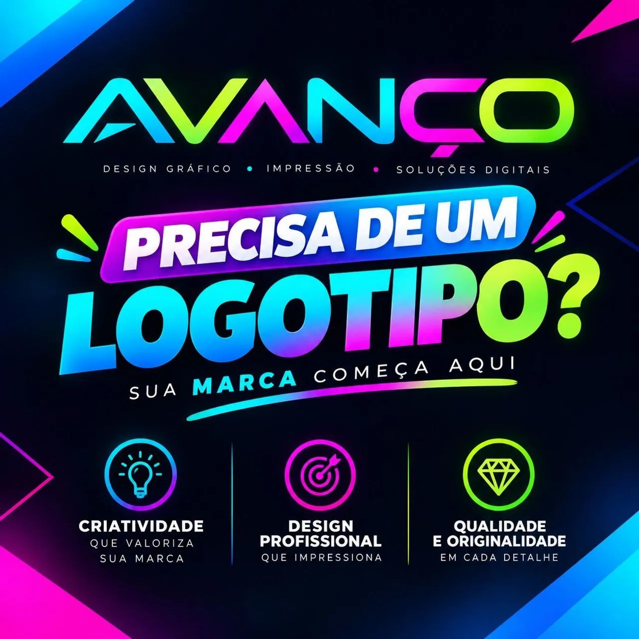 Criação de logotipo profissional 
