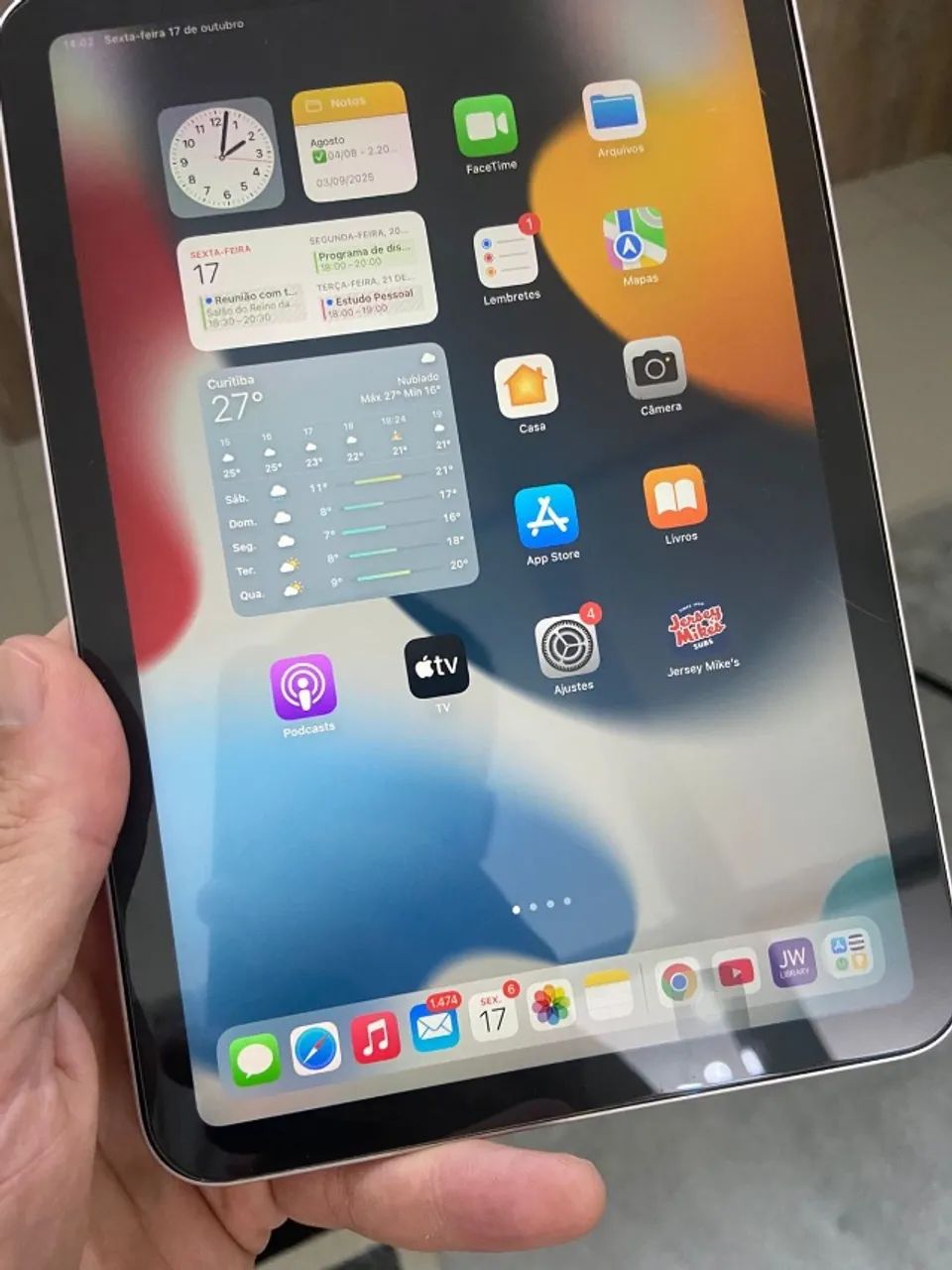 iPad mini 6 64 gb em ótimo estado!!! - Foto 2