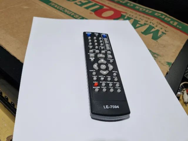 Gravador Dvd Lg Dr 7621B Com Controle Usado COR Prateado 127/220v - Foto 6