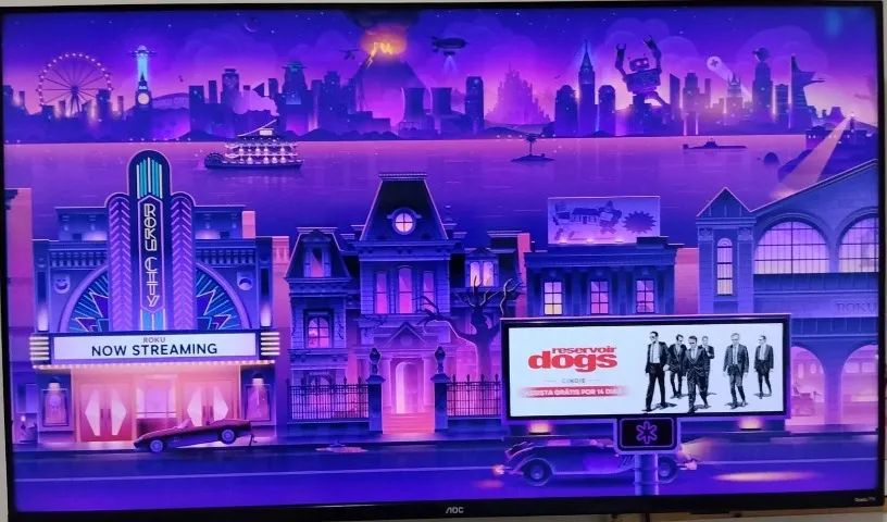 Tv Roku usada em bom estado  - Foto 2