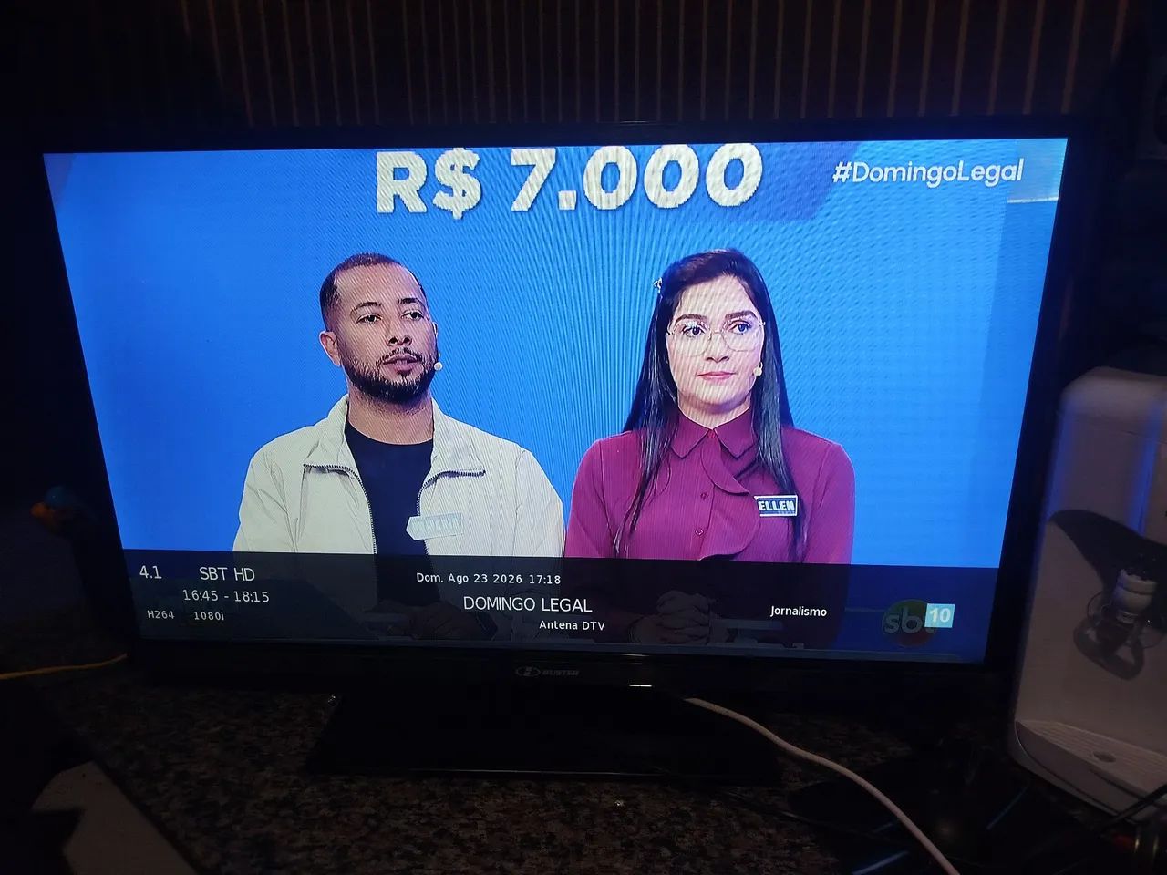 TV Buster 39 polegadas funcionando normalmente tudo ok não  - Foto 3