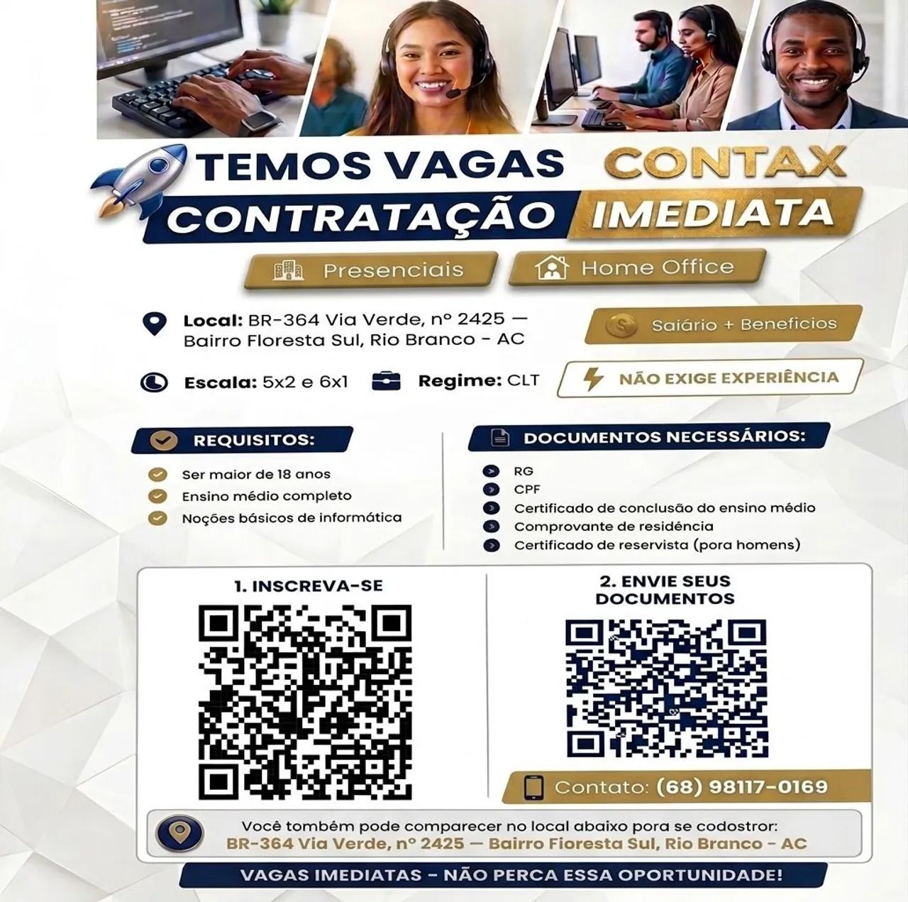 Vagas de emprego Contax