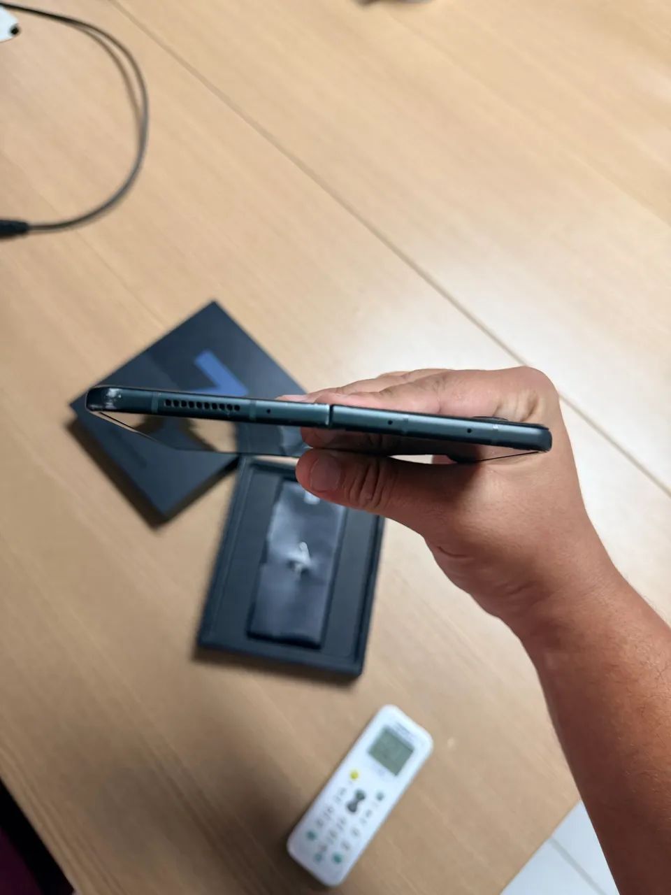 Samsung Galaxy Z Fold 3 256GB - Verde | Ótimo Estado - Celulares e