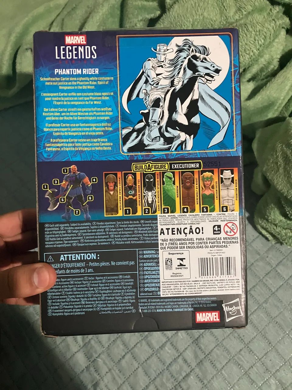 Marvel legends séries Phantom Rider cavaleiro fantasma  - Foto 2