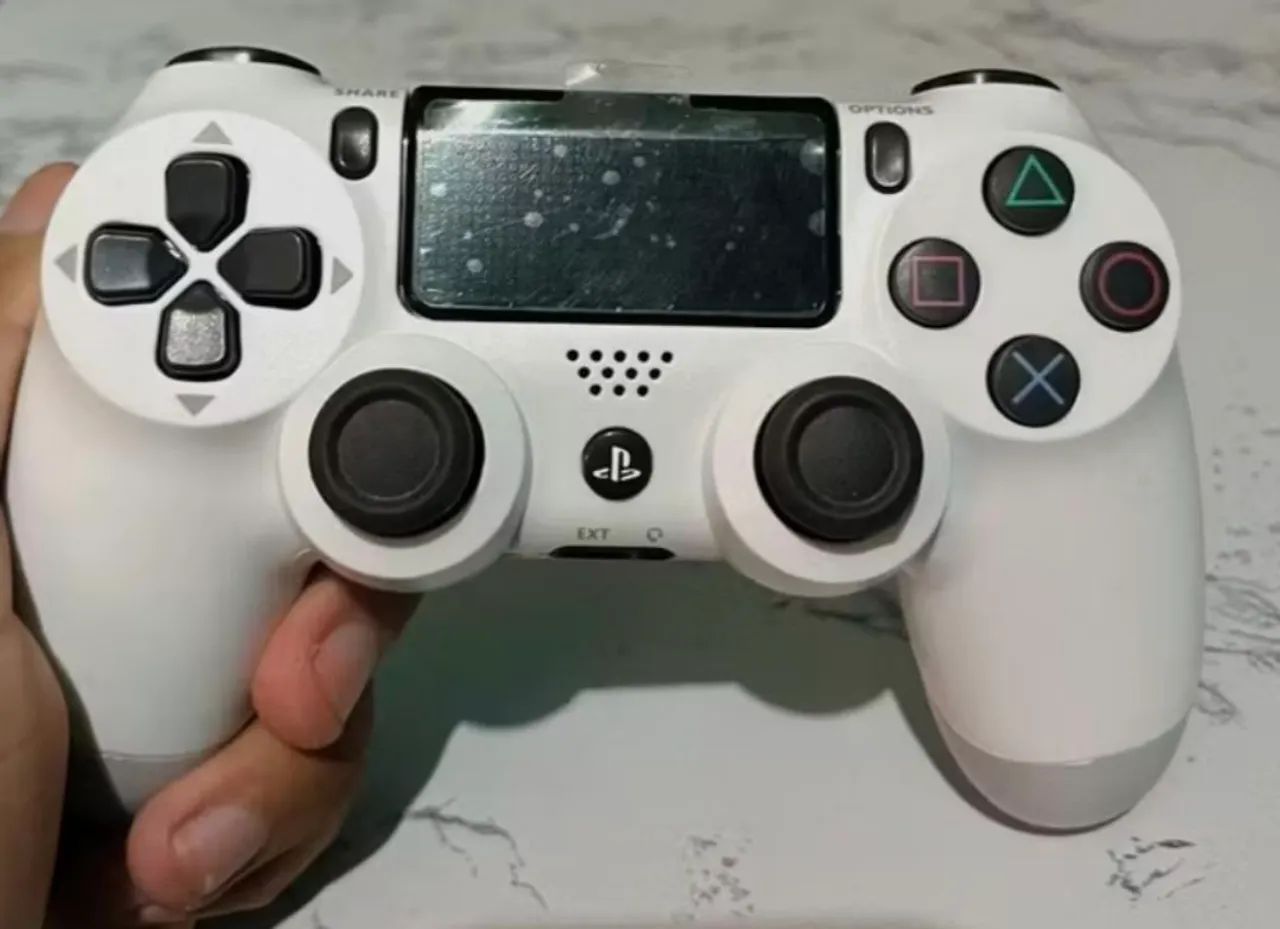Controle PS4 Branco Original  - Foto 2