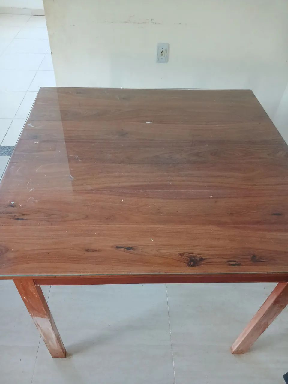 Mesa jantar madeira - Foto 2