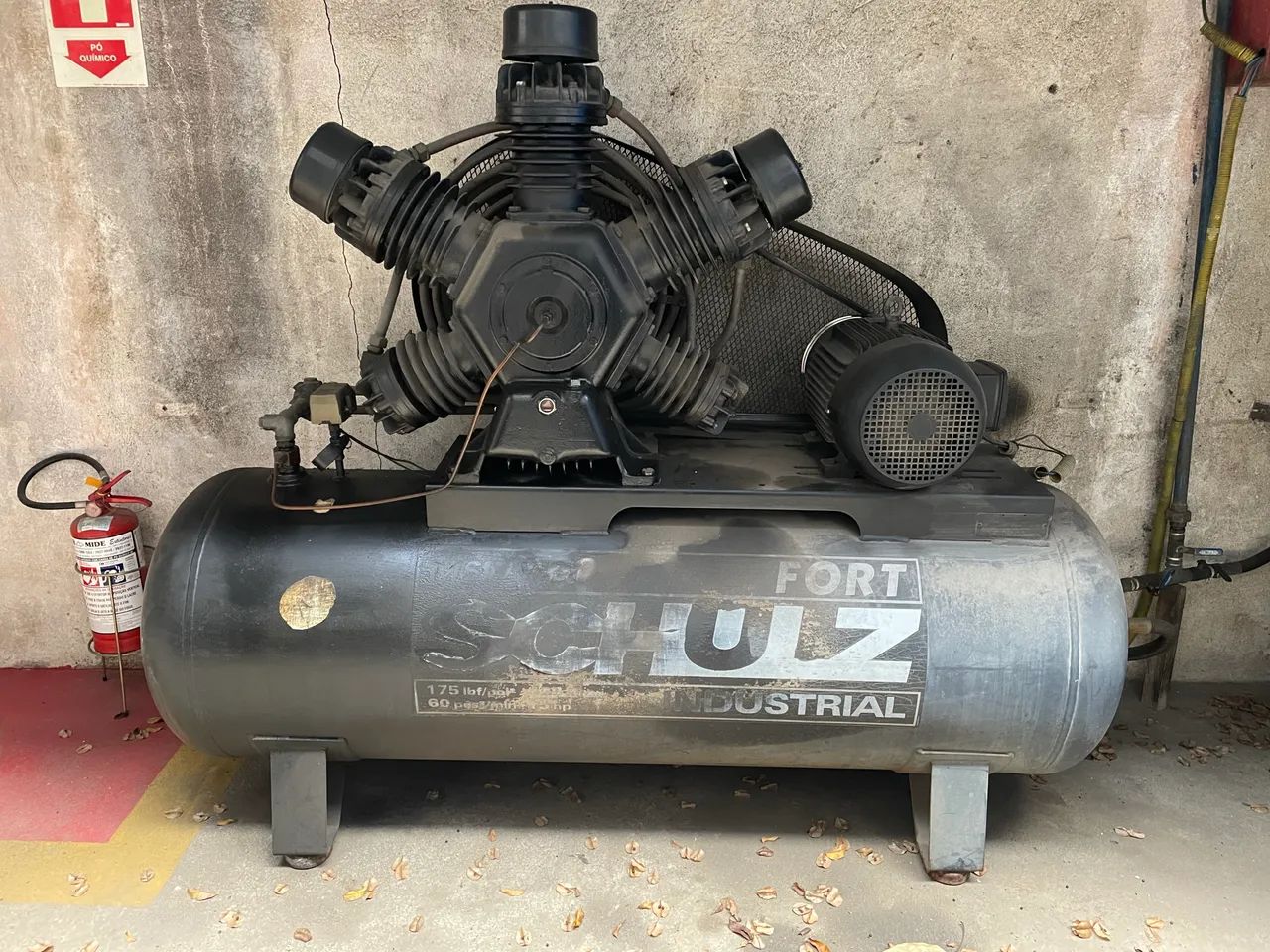 Compressor de ar 60 pés 175 Libra SCHULZ  - Foto 3