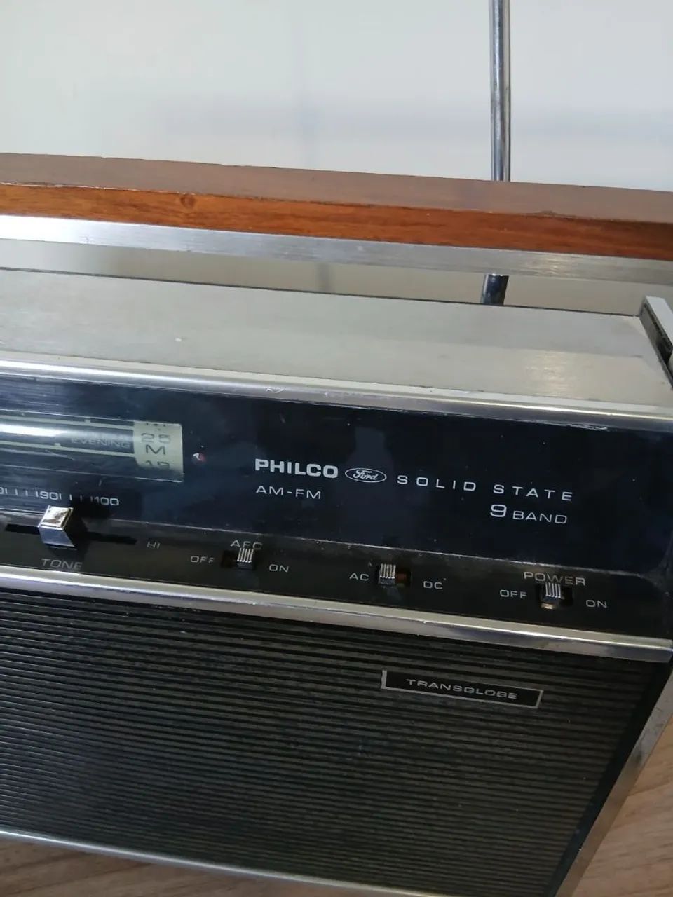 Rádio antigo Philco Transglobe - Foto 5