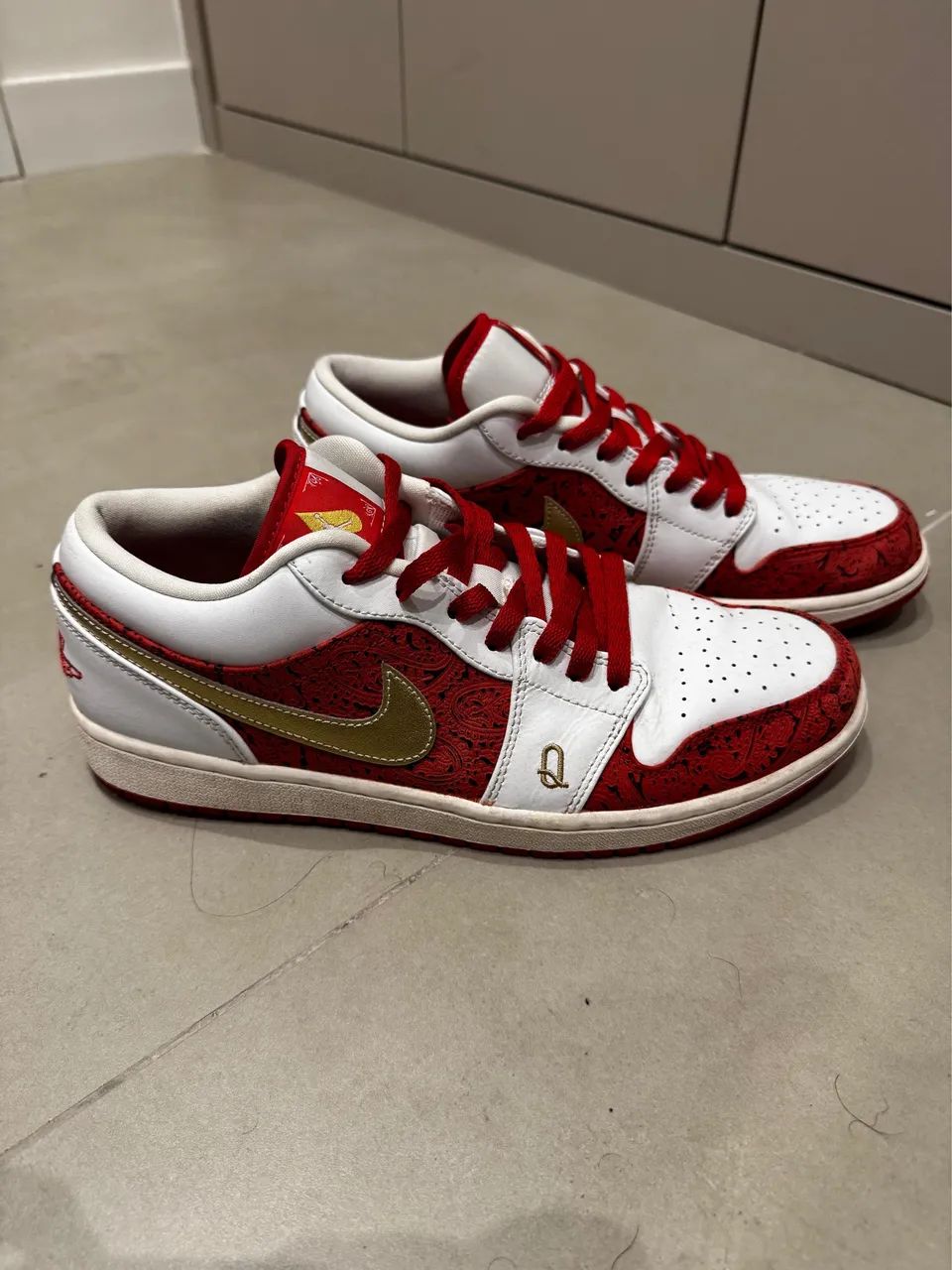 Nike Air Jordan 1 Low Spades - Calçados - Sítio Tamboré Alphaville