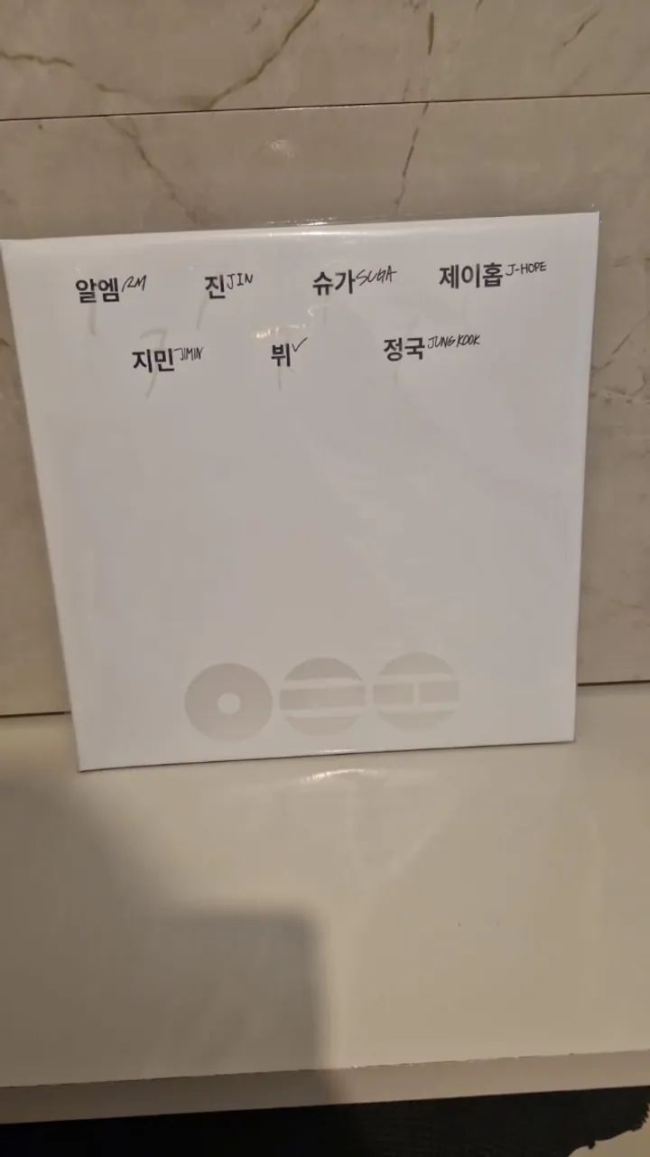 Vinyl bts deluxe arirang sem card
