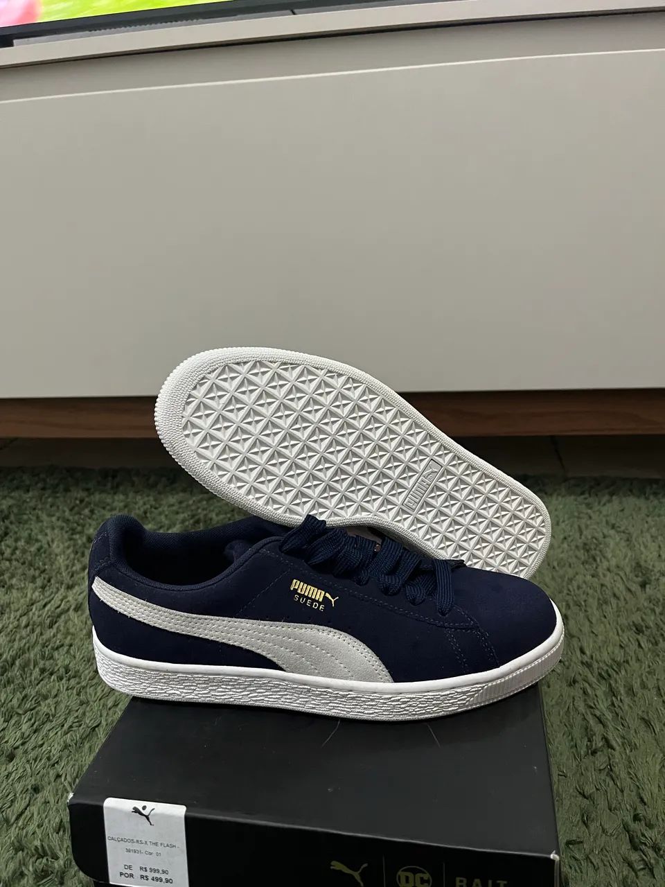 TÊNIS SUEDE AZUL 