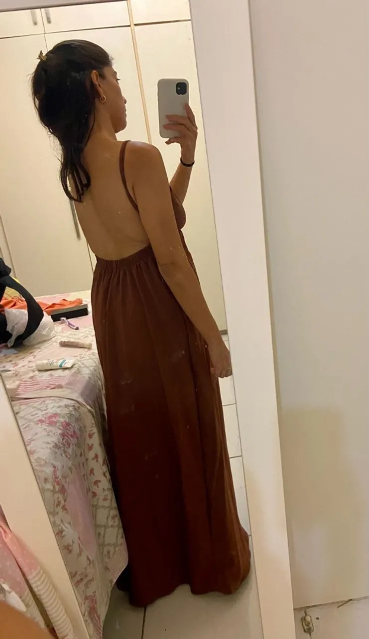 Vestido longo costas nua - Foto 3