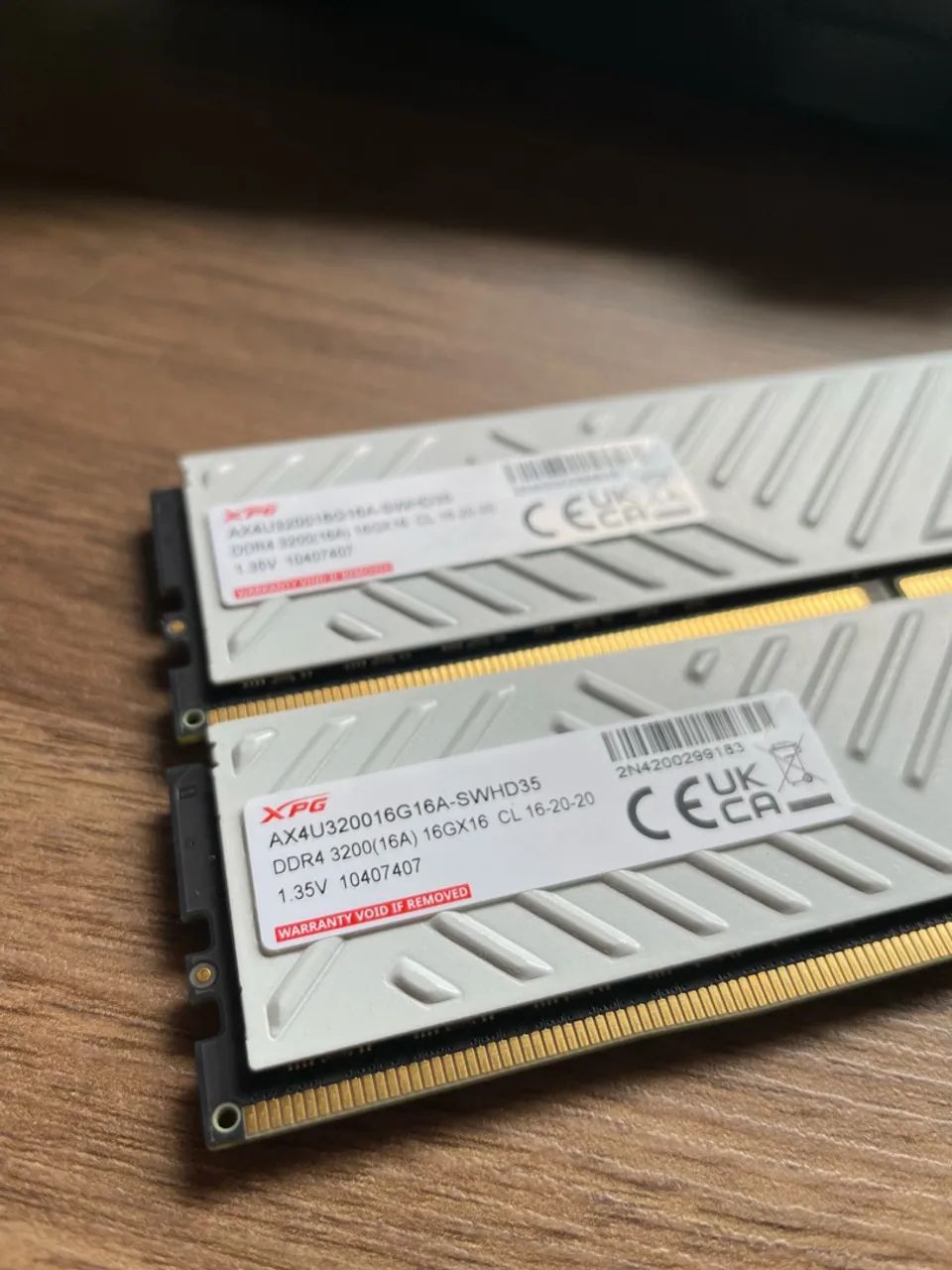 RAM XPG DDR4 32G (2x16) 3200mhz - Foto 2