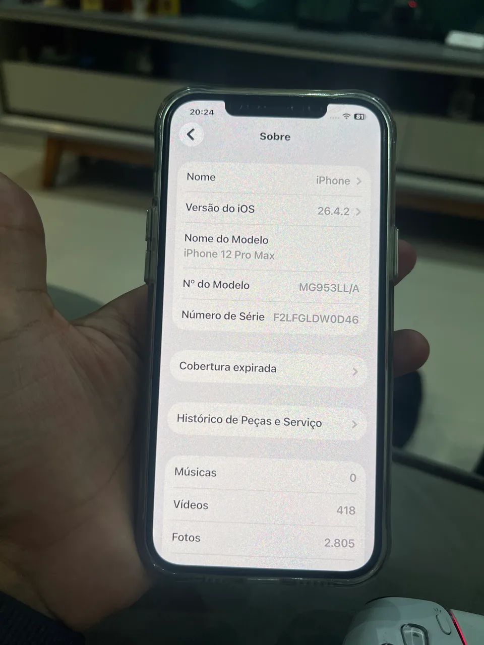 iPhone 12 Pro Max 256 - Celulares e Smartphones - Jardim América