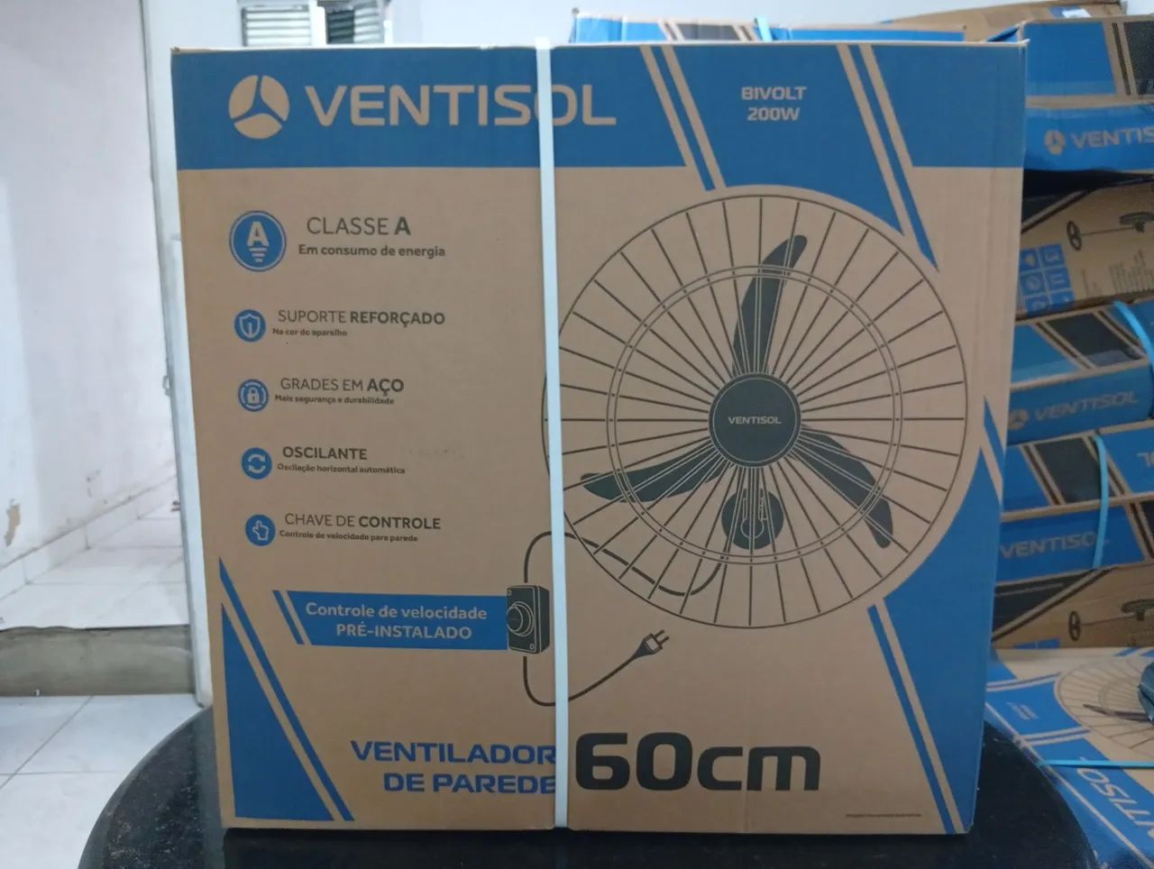 Ventilador de parede 60 cm - Foto 5