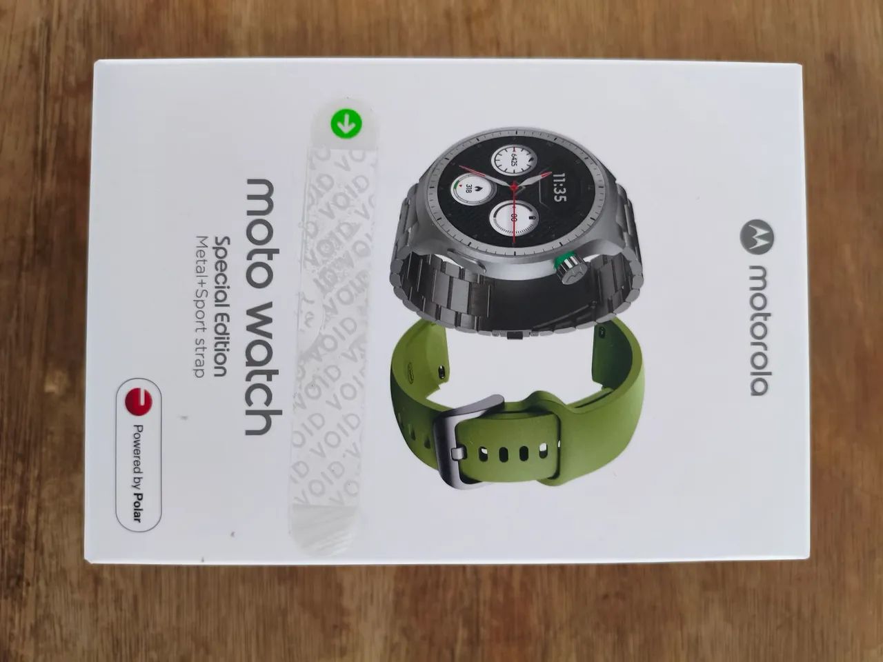 Moto watch by polar