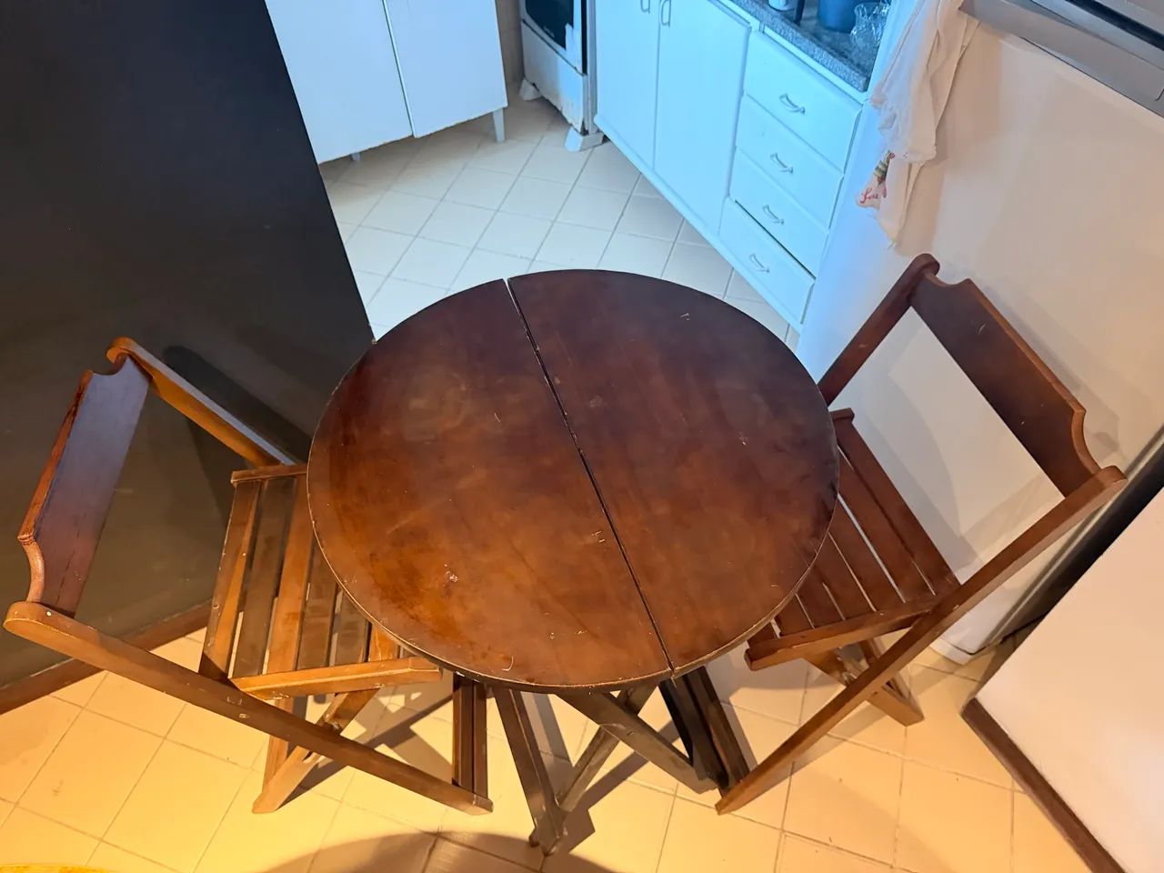 Mesa alta madeira maciça - Foto 4