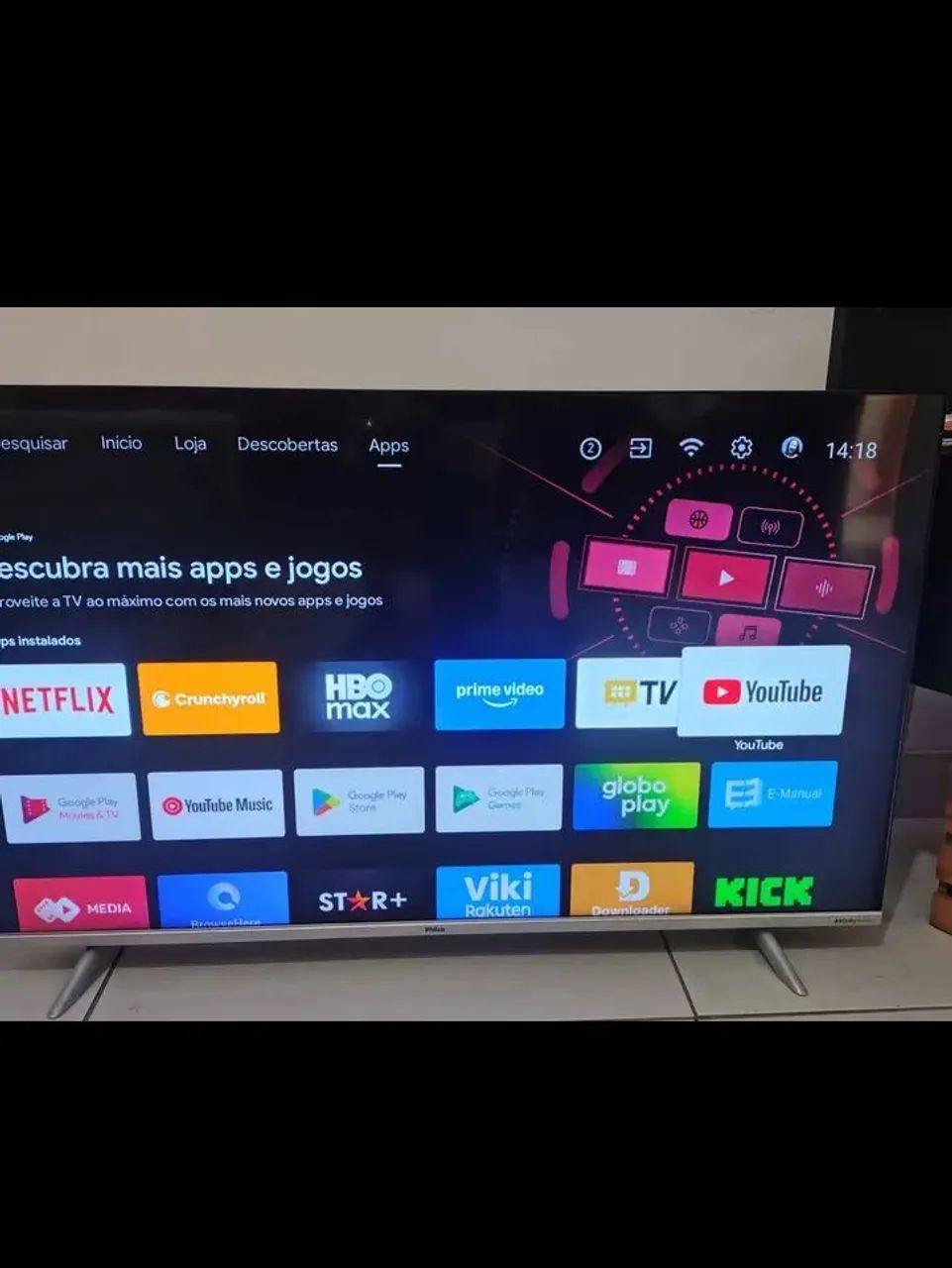 SMART TV 40 POLEGADAS PHILCO - Foto 2