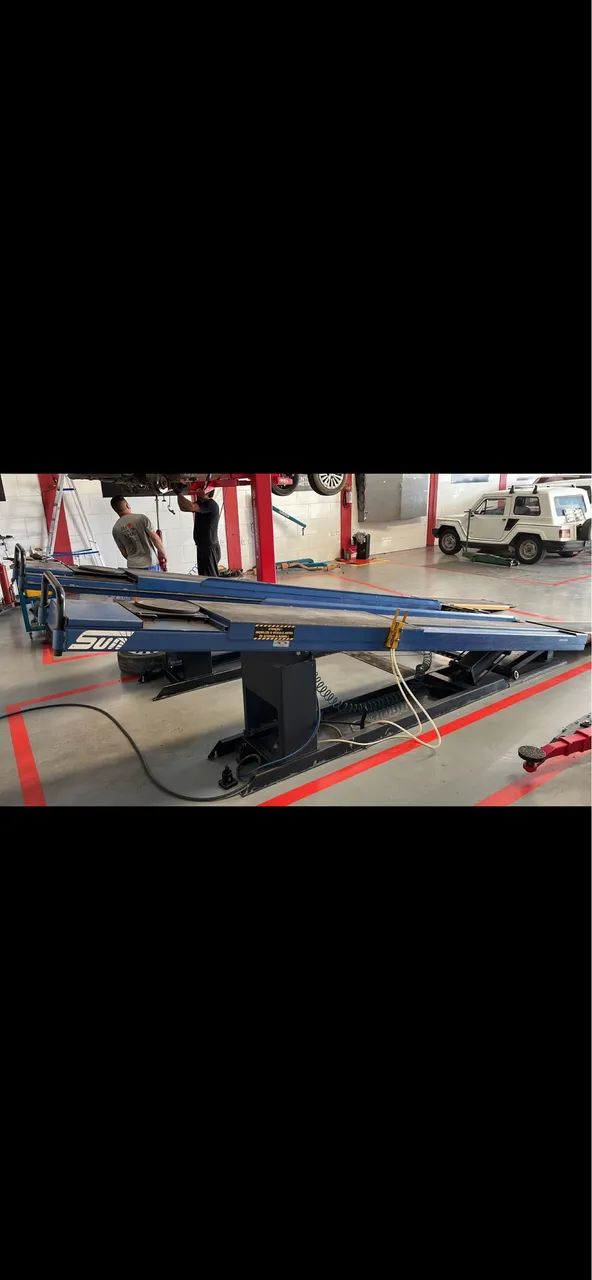 Rampa Automotiva Pneumática 