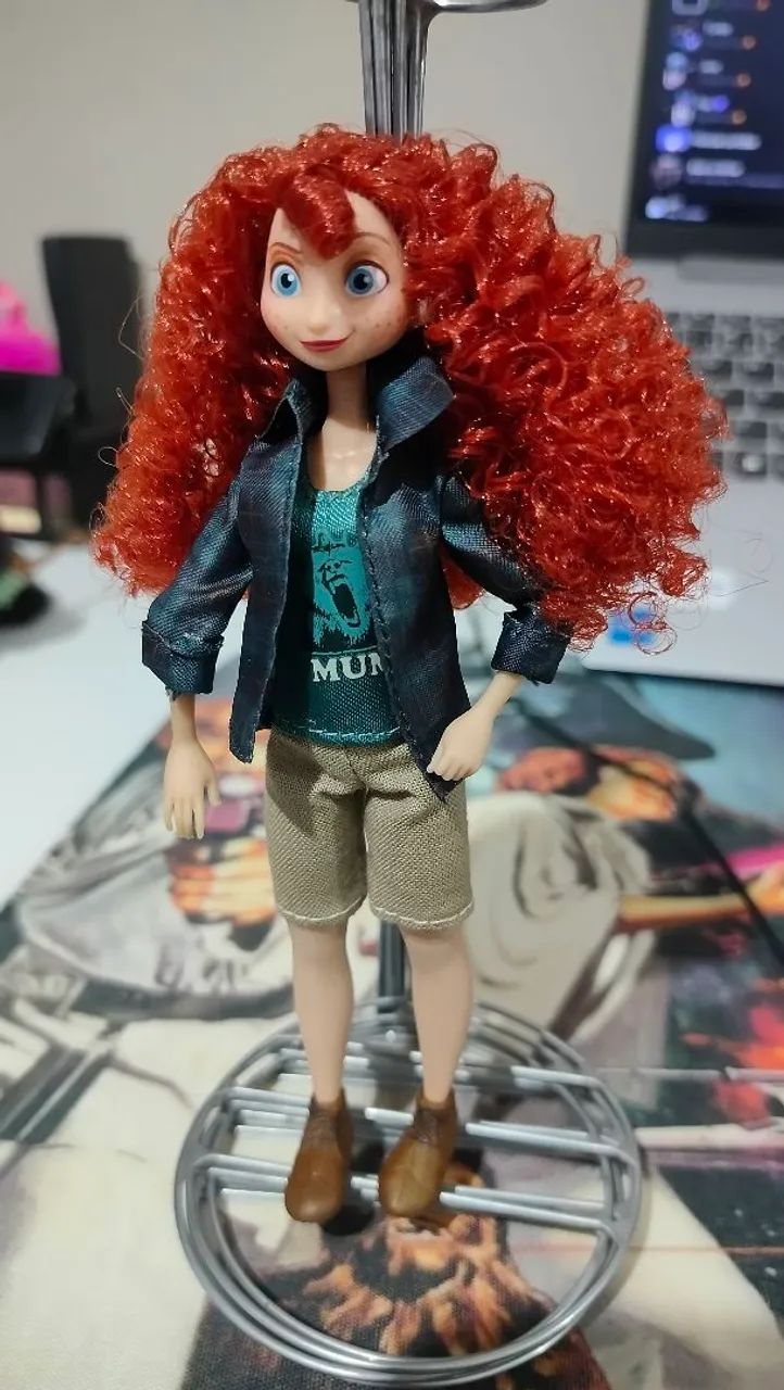 Boneca Merida versão detona ralph Disney 