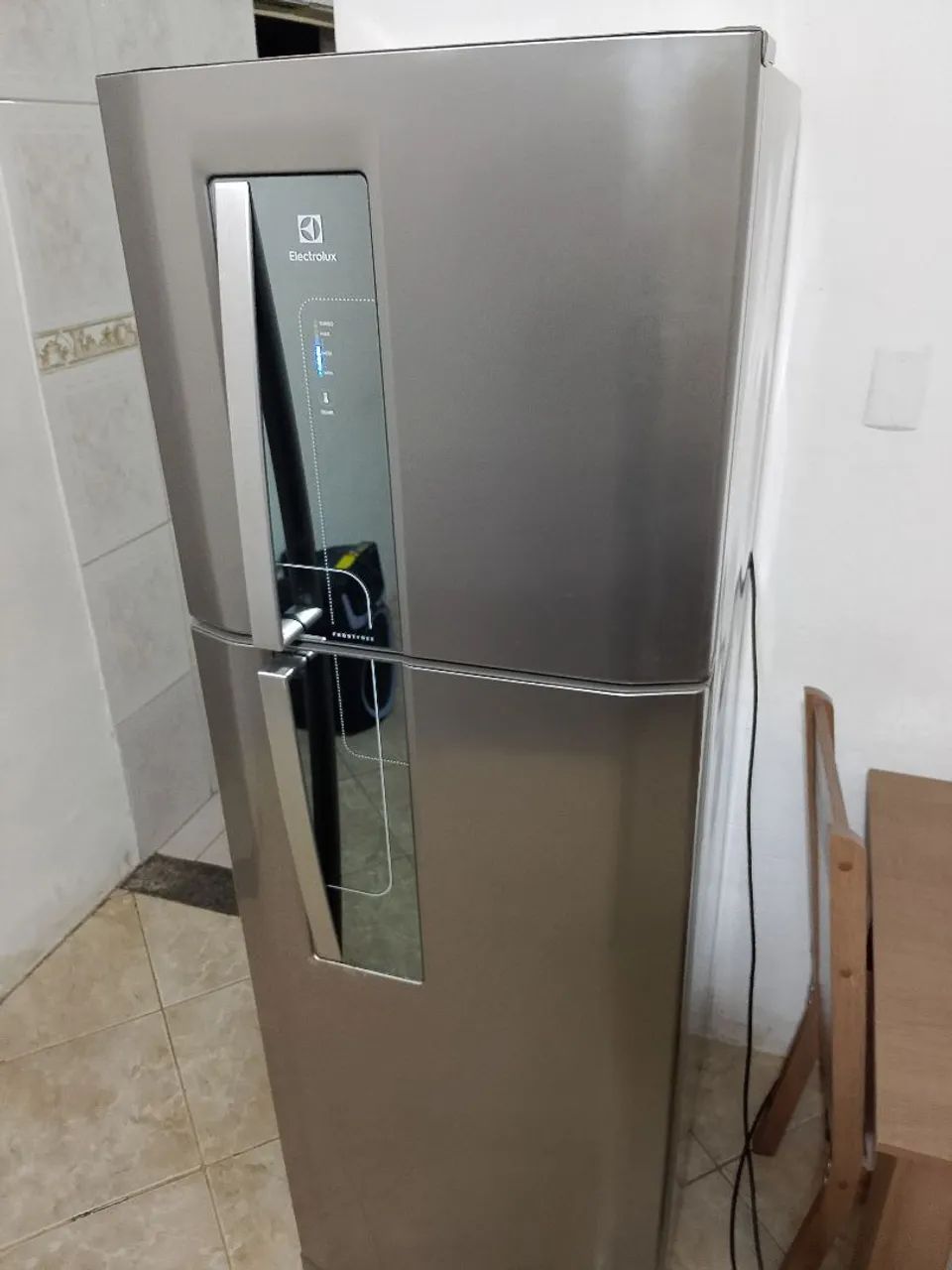 GELADEIRA ELETROLUX FROST FREE INOX ESCOVADO  - Foto 4