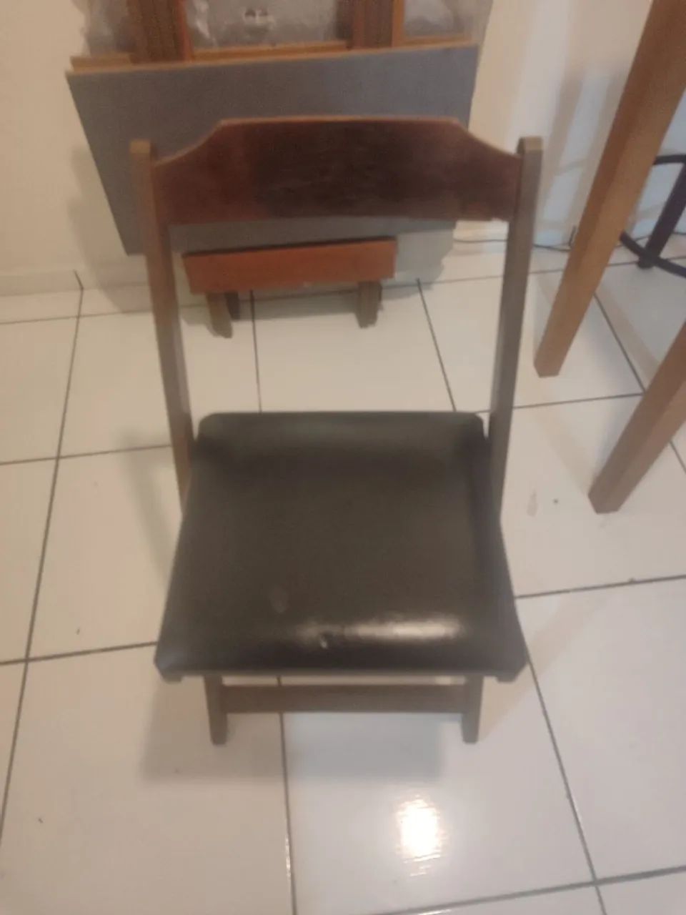 Mesa e cadeiras dobrável  - Foto 3