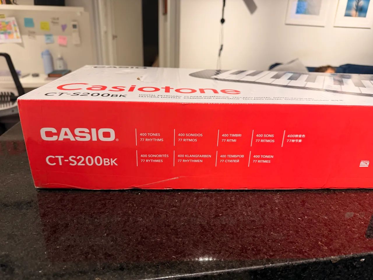 Teclado Casio CT-S200 bk novíssimo - Foto 4