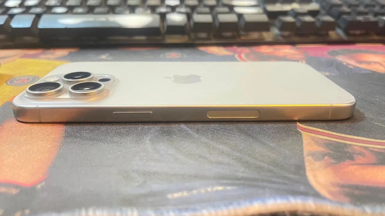 Iphone 15 pro max cor natural - Foto 2