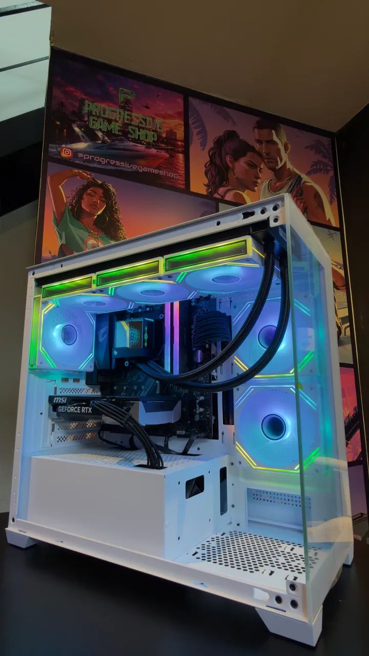 Pc gamer Ryzen 7 5700x com Rtx series 5000 - Foto 3