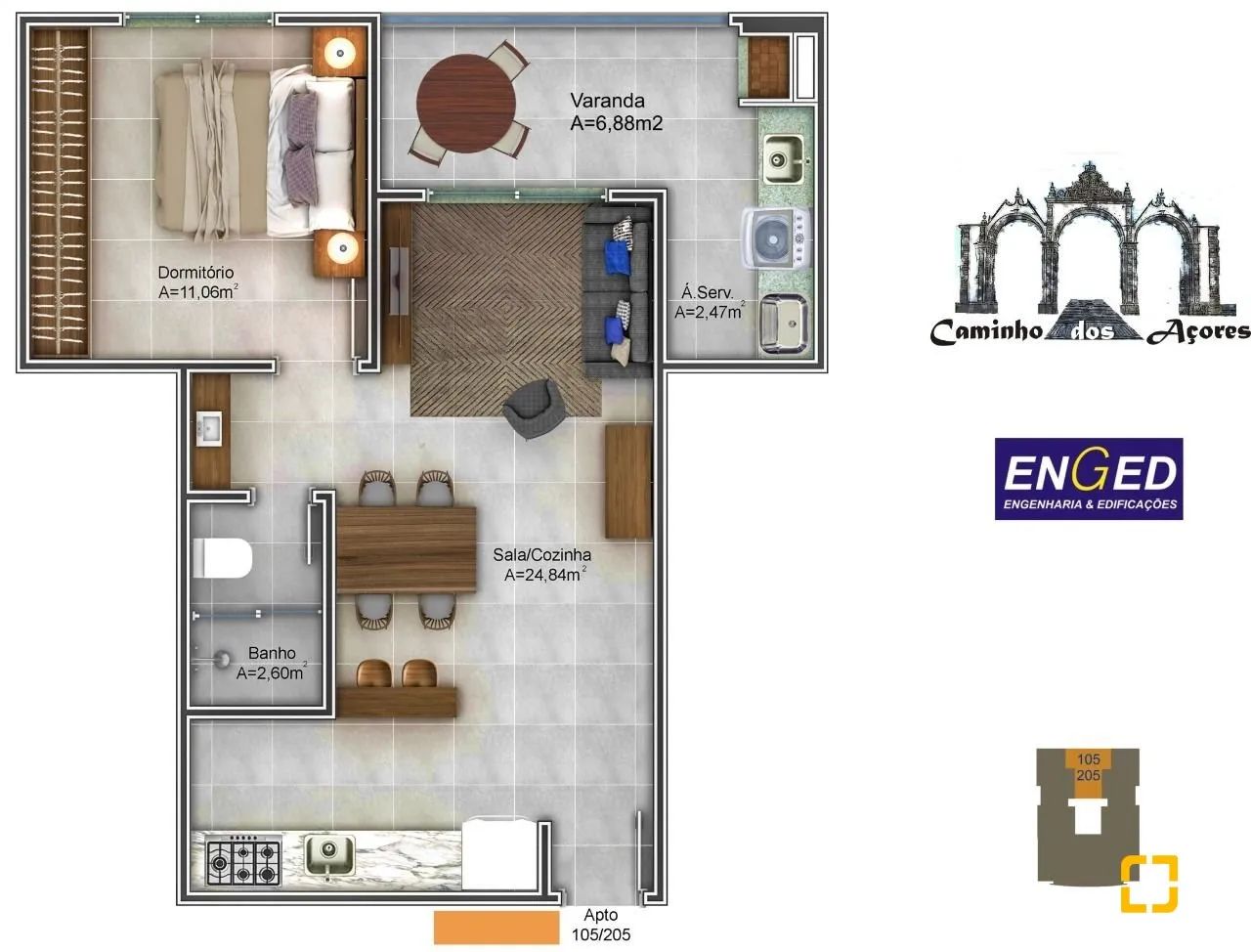 Apartamento em Açores - Foto 2