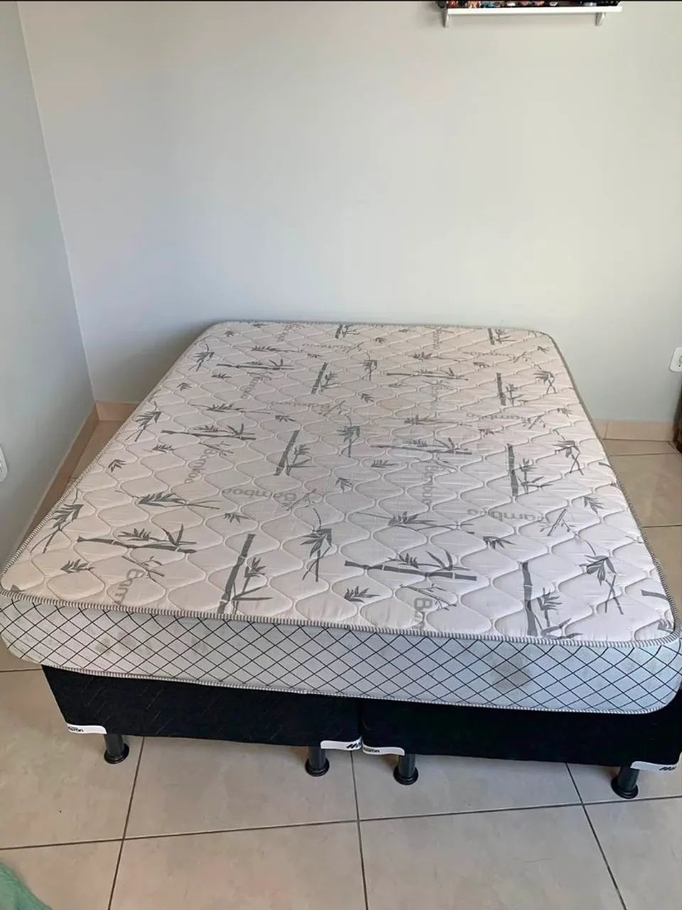 Cama box casal completa