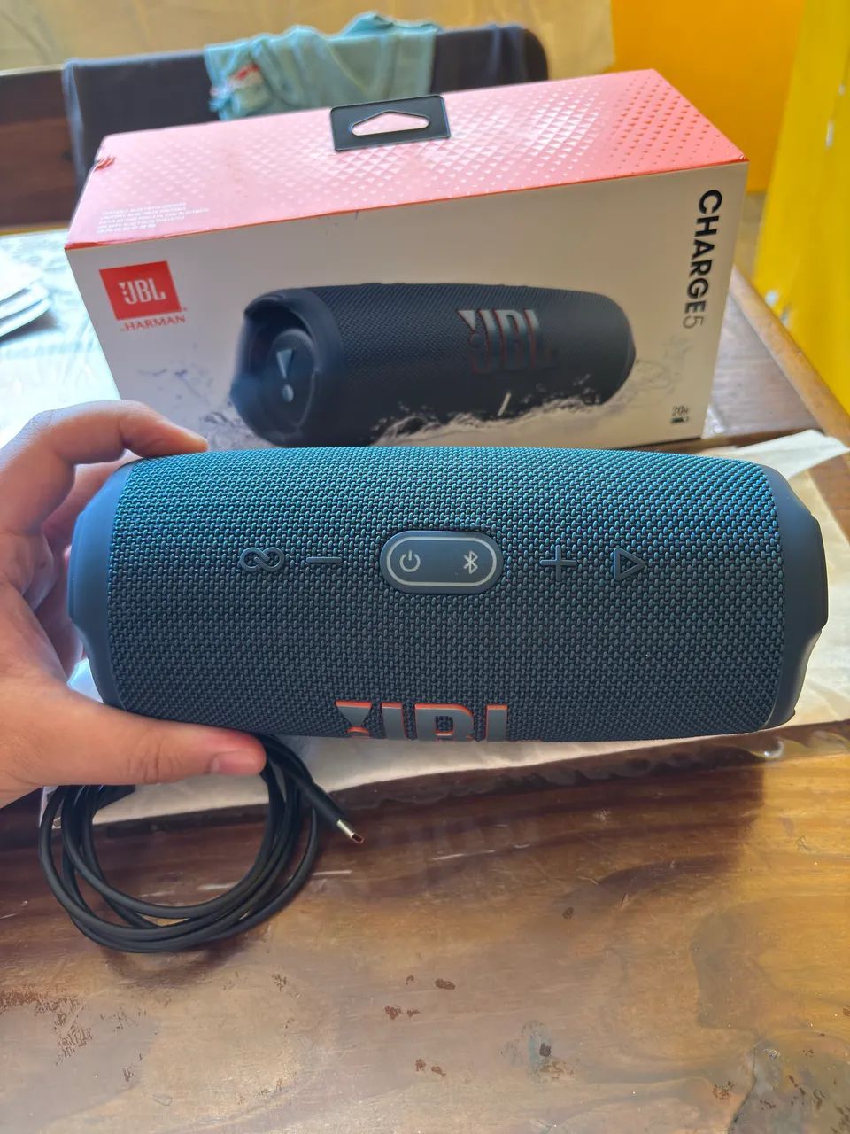 JBL CHARGE 5 AZUL ORIGINAL - Foto 3