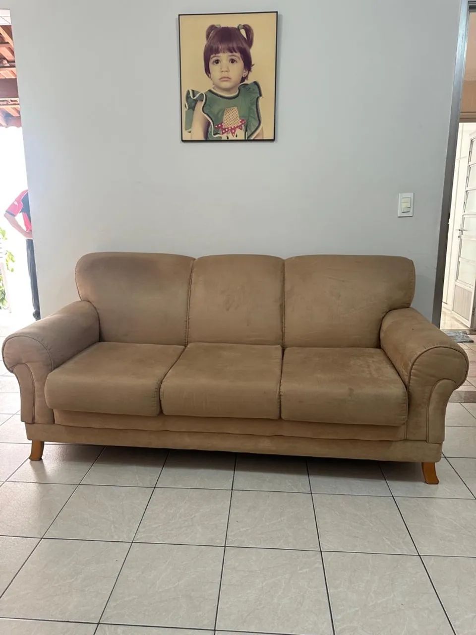 Sofá alto padrão três lugares - Foto 5