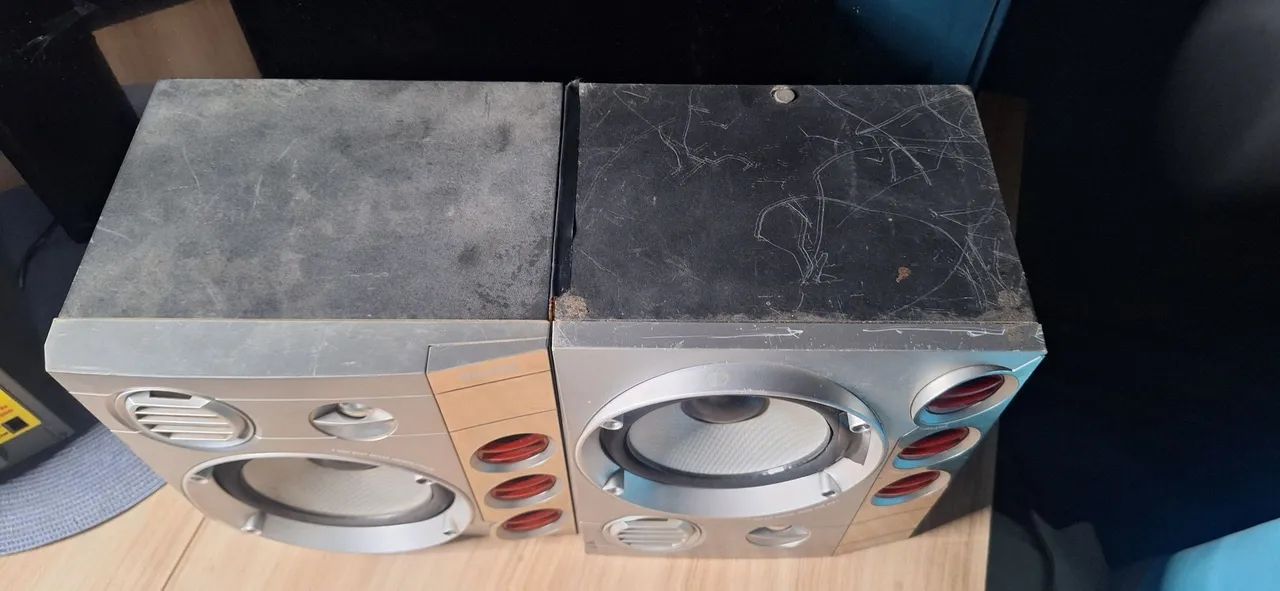 Vendo ou troco som mcm 595 philips - Foto 3