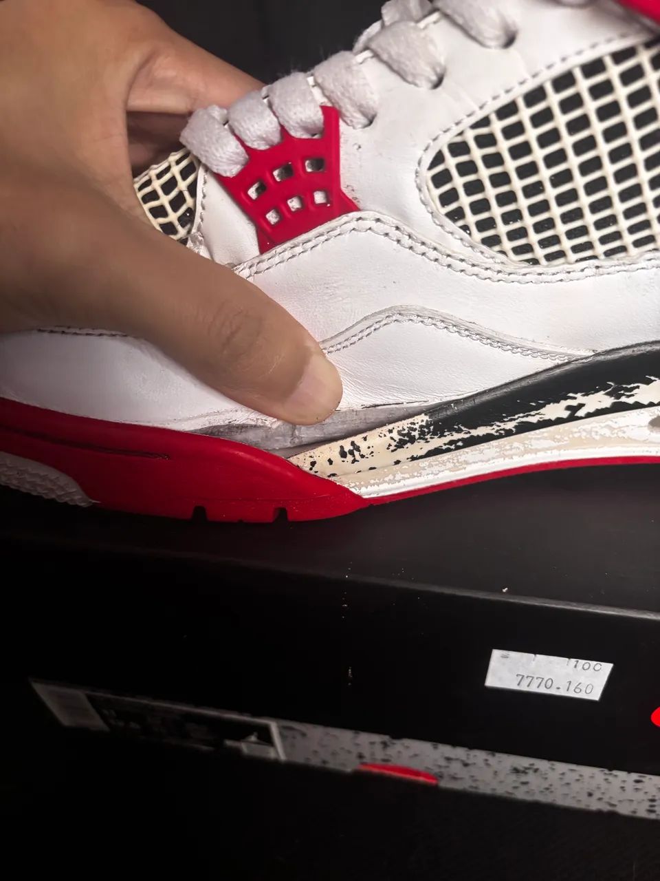 Jordan 4 fire red tamanho 43 - Foto 3