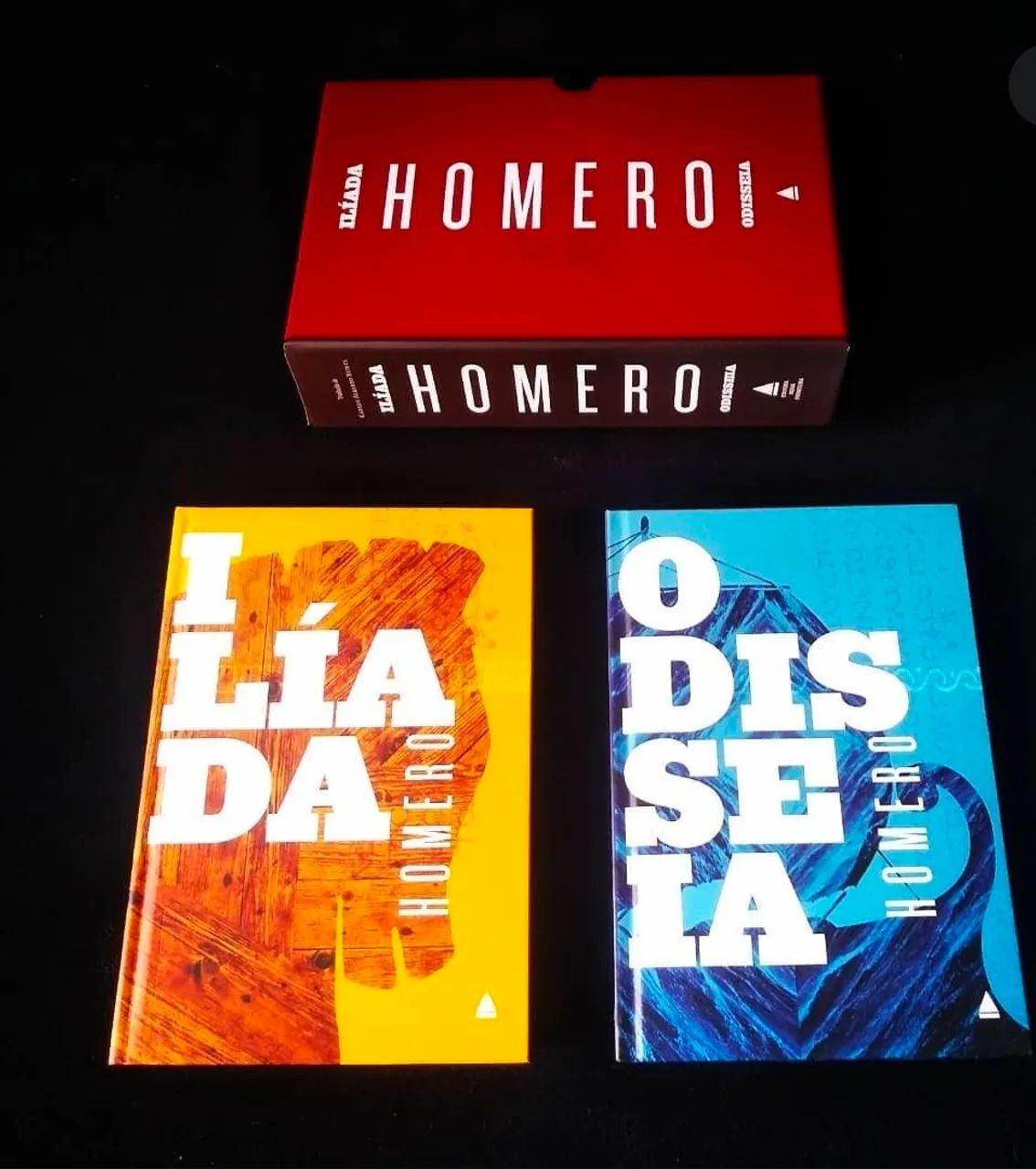 Box Odisseia e Iliada de Homero.