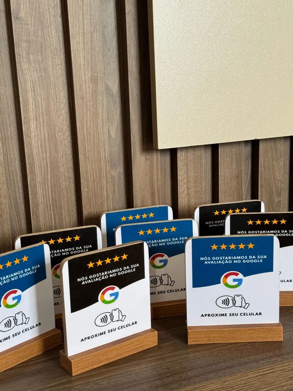 Placa de avaliação do Google  - Foto 4