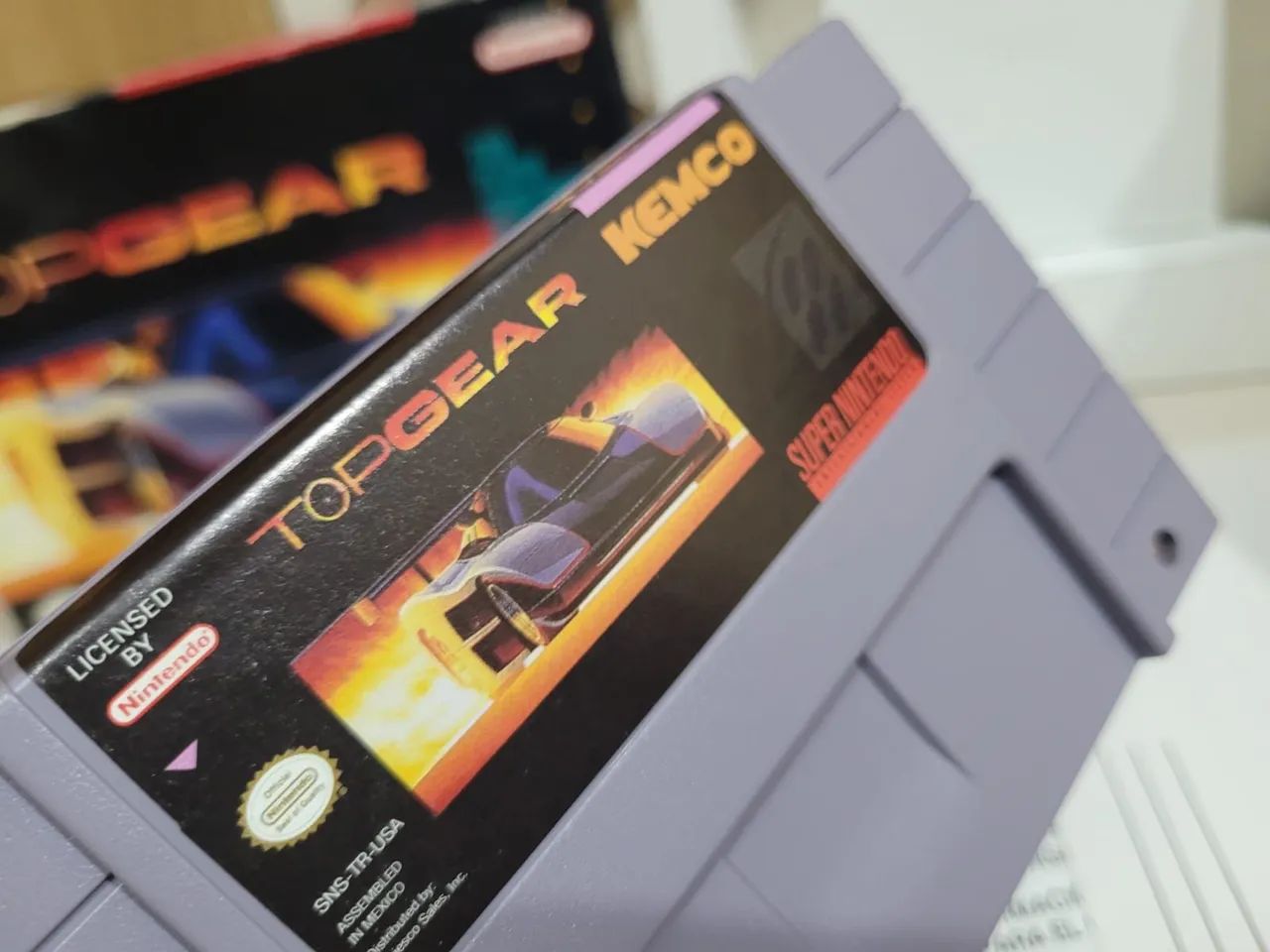 Top gear snes super nintendo - Foto 2