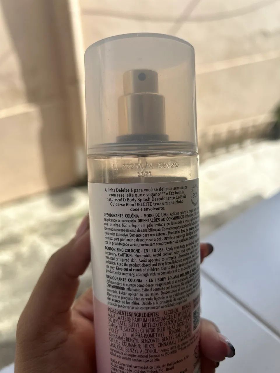 ORIGINAL BODY SPLASH CUIDE-SE BEM DELEITE 200ml - Foto 3