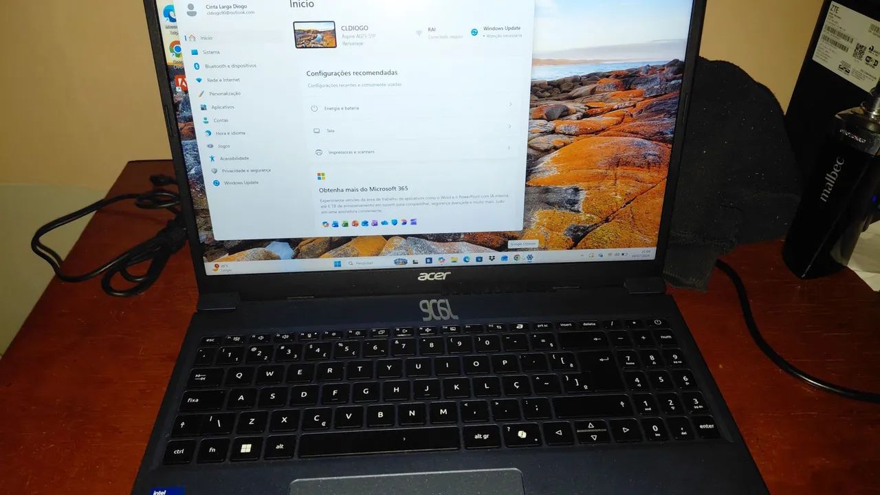 Vendo notebook Acer  I5  - Foto 3