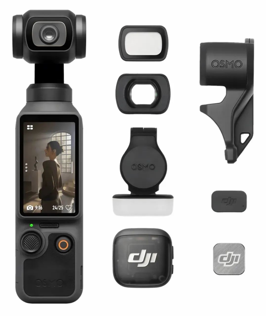 Câmera DJI Osmo Pocket 4 Creator Combo BR - Foto 5