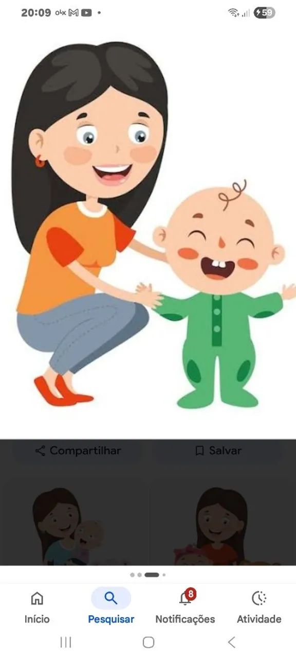 Babá folgista serviços gerais 