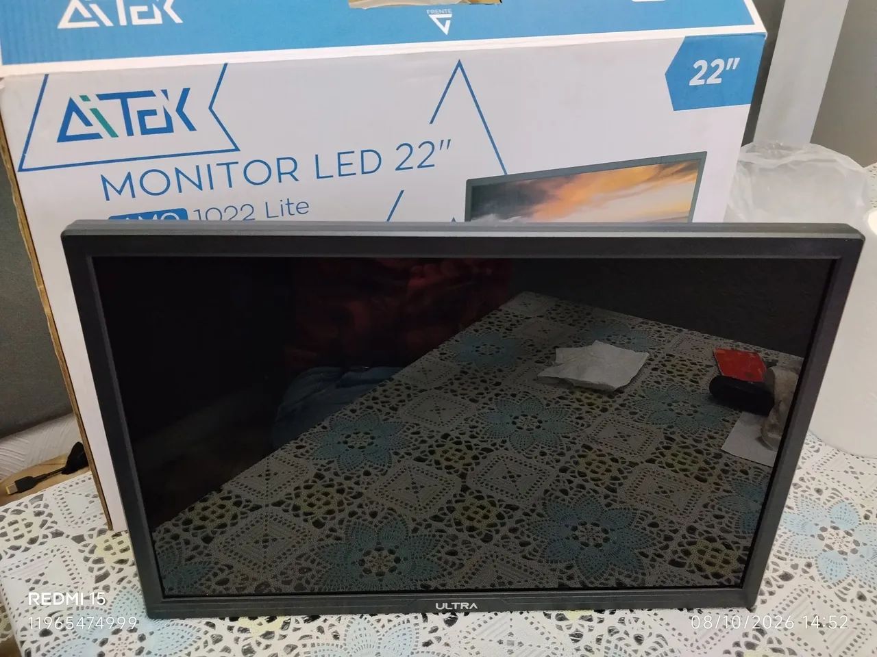 Monitor 19" ultra ( com defeito)