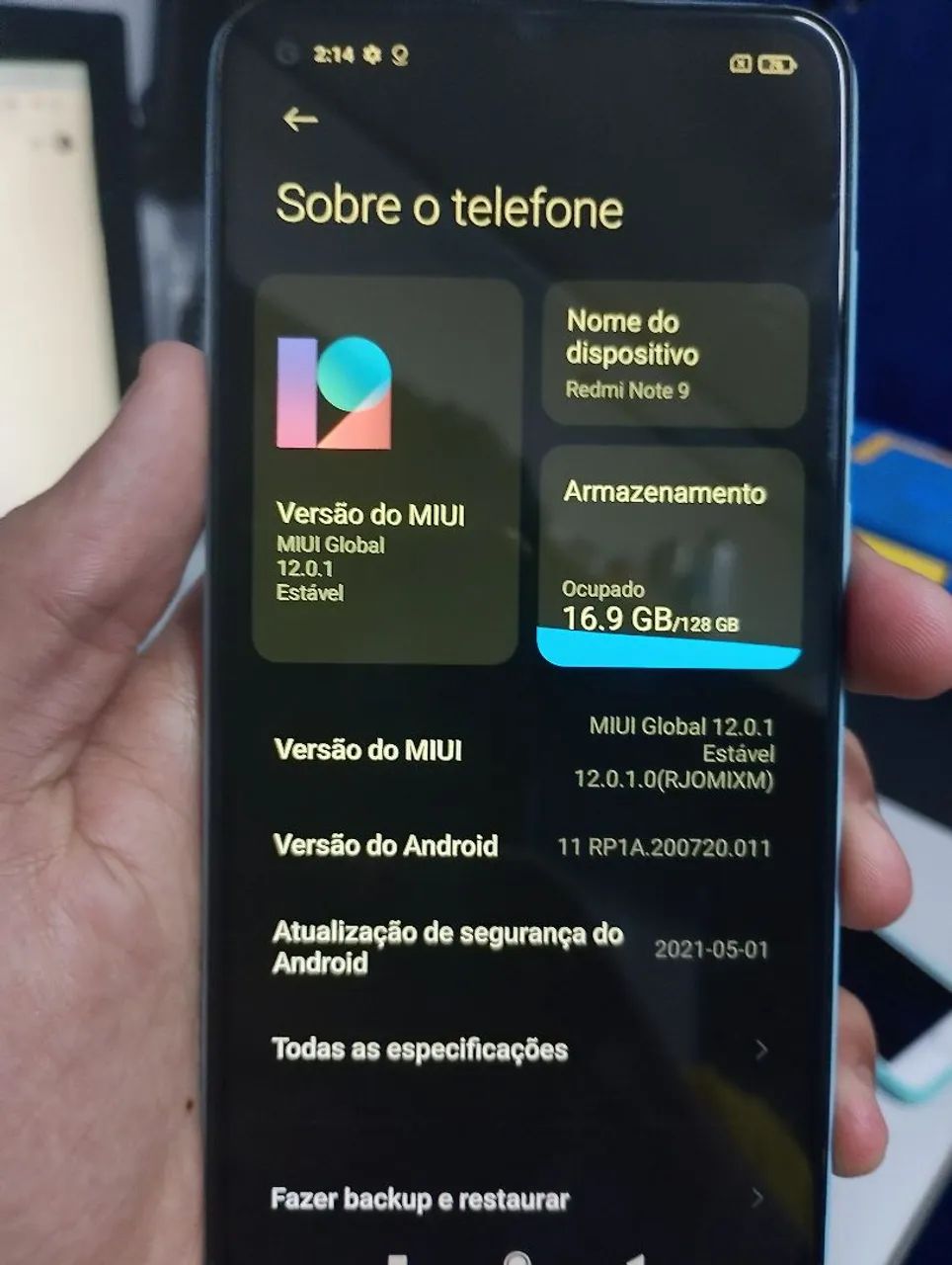 Redmi Note 9 - Foto 3