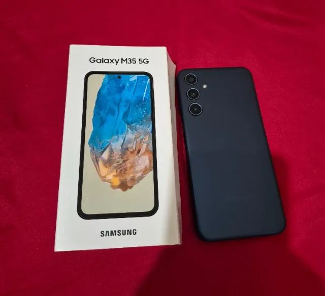 Galaxy m35 5g aceito trocas