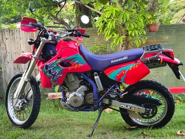KLX 650 rellquia! manual e chave reserva!