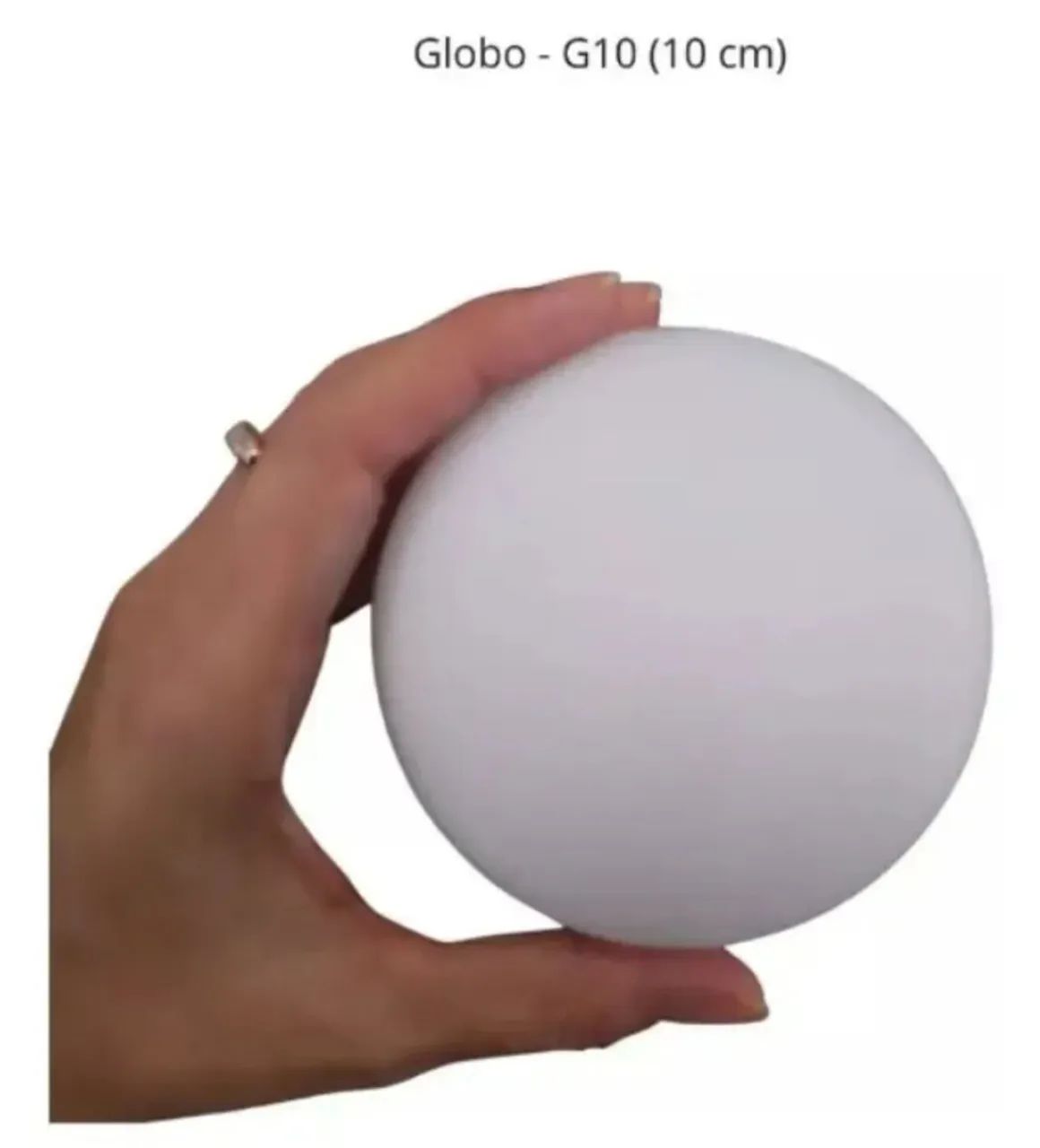 Luminária parede, Arandela Jabuticaba, Globo de Vidro. - Foto 5
