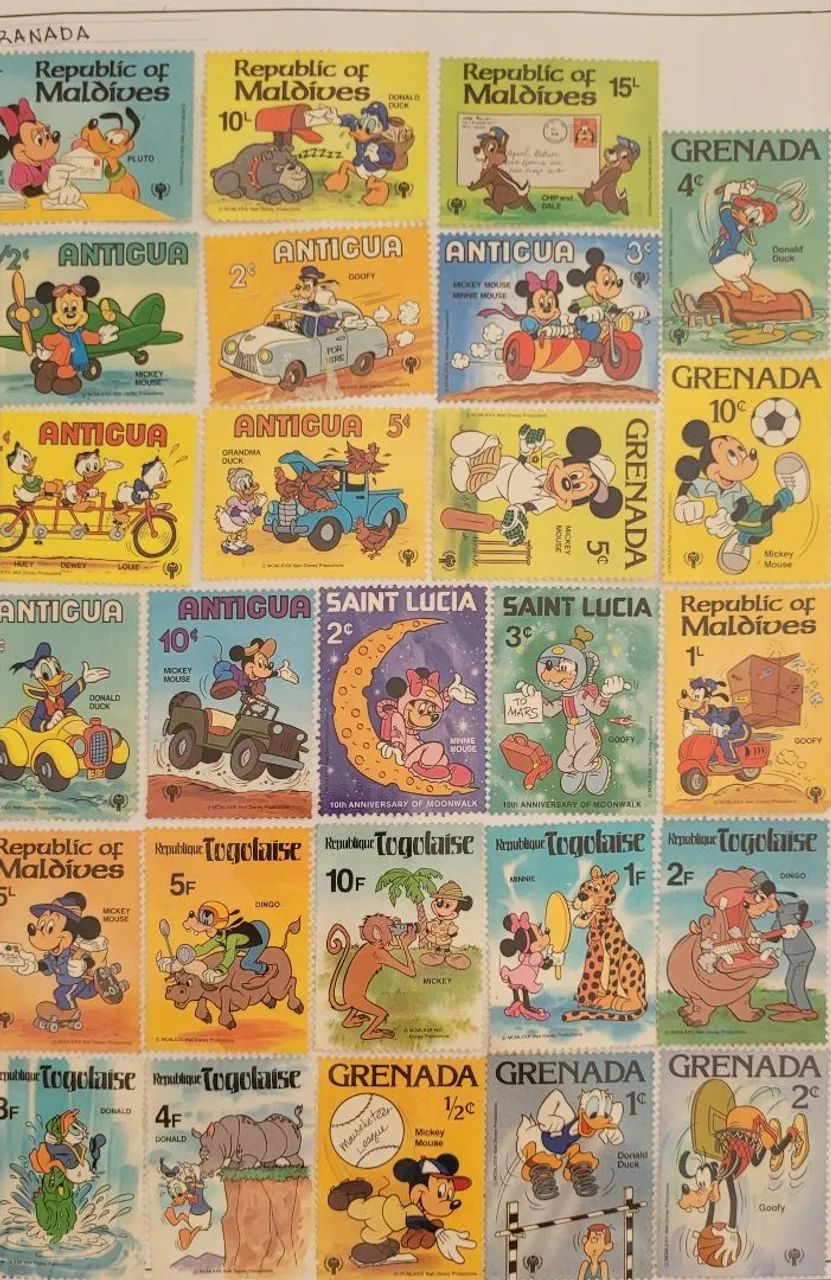 Selos Postais Antigos e Colecionáveis (mais de 200) - Foto 4